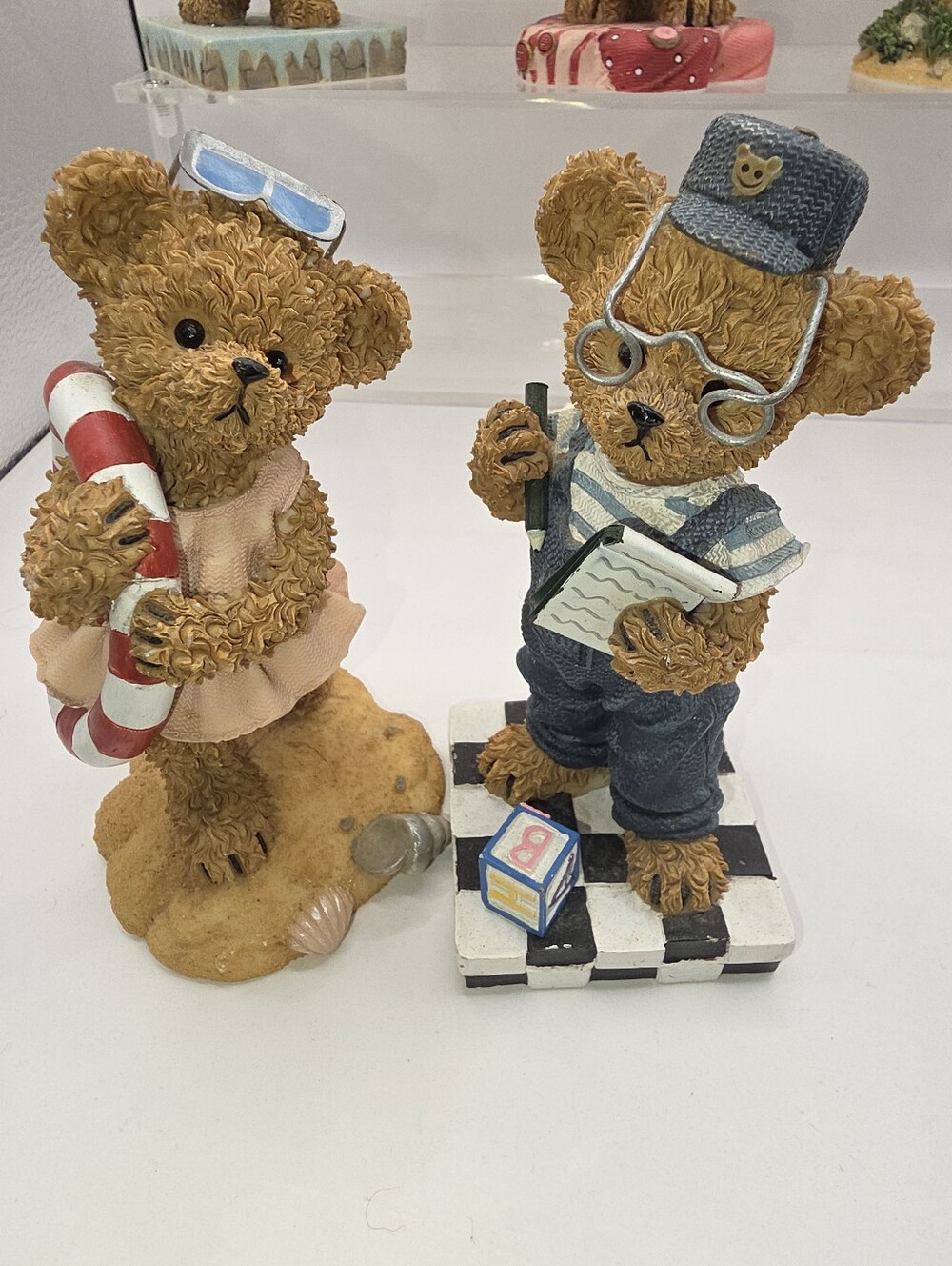 2002 Kuddles Korner Bears by Month Complete Set Home Interiors Figurines - Picture 5 of 9